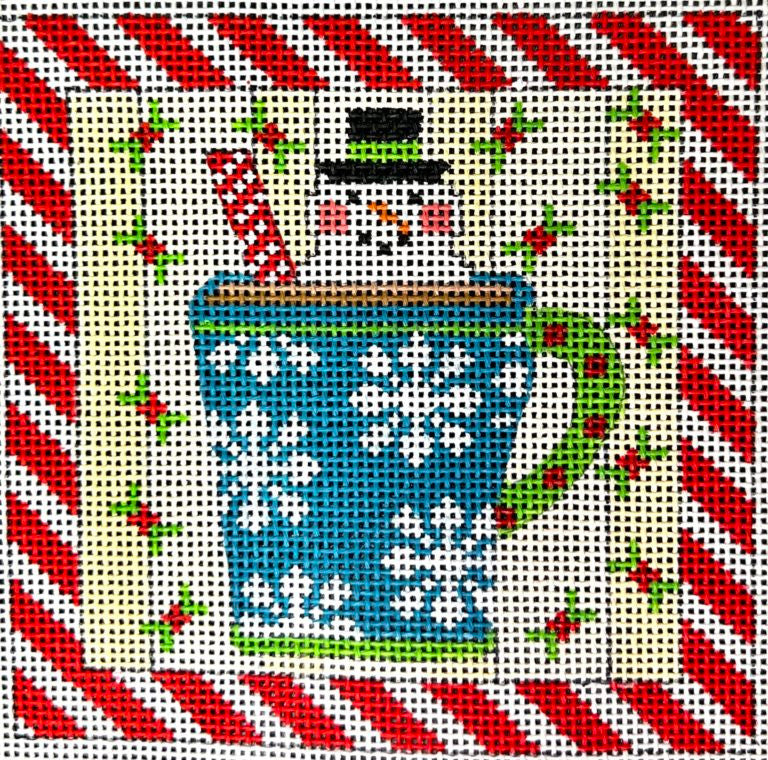 Danji CH-1163 Snowman/Snowflakes Mug