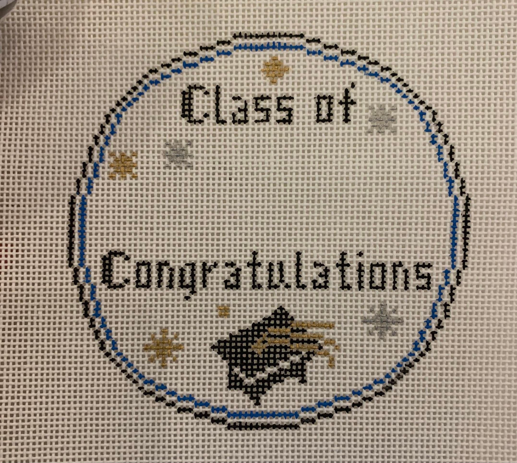 Canvas Connection CH301-K Graduation Round – Stitch by Stitch
