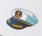 Wheelhaus Needlepoint WN-38 Captain’s Hat