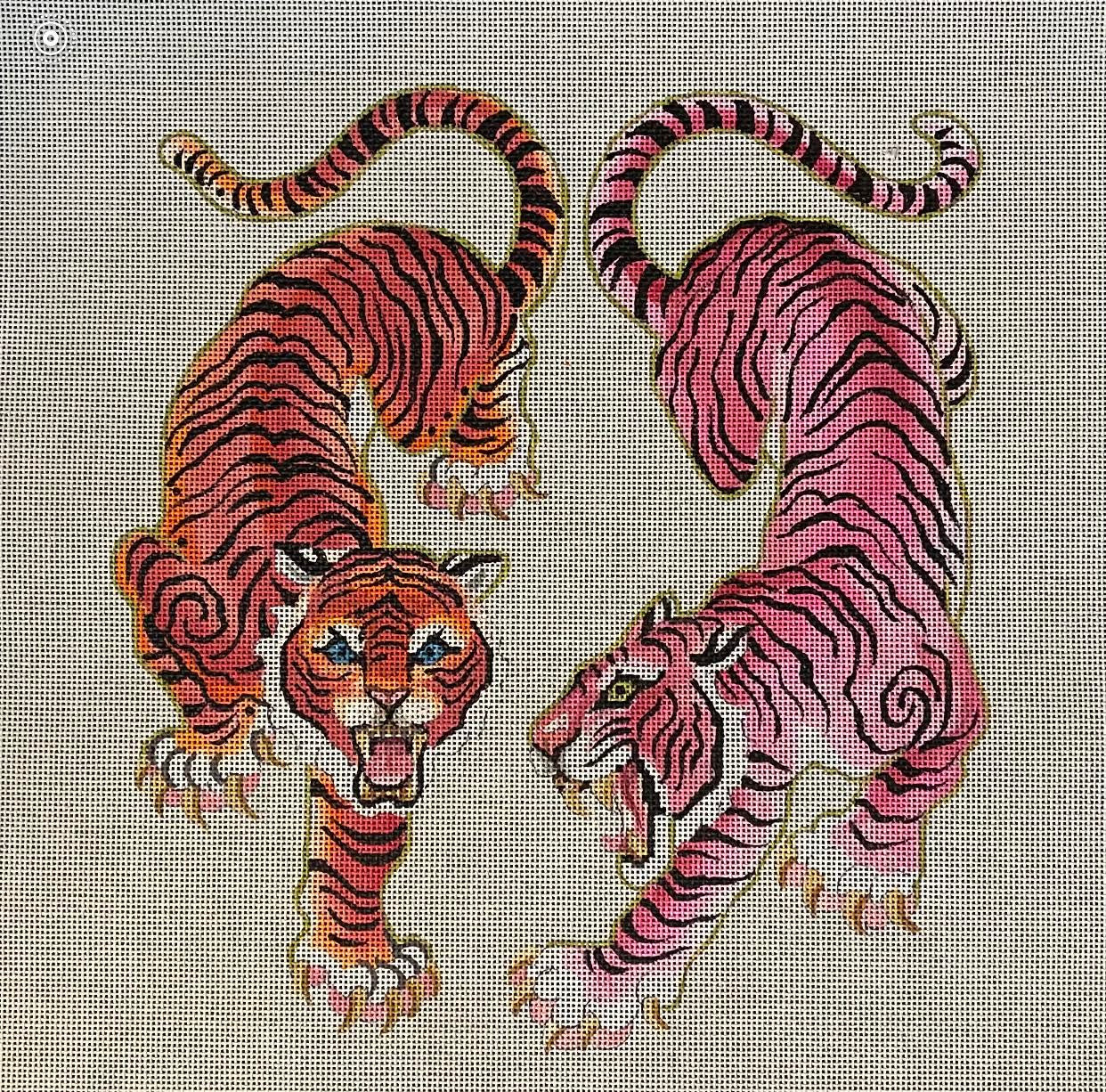 Colors of Praise AN423 Tigers of the Orient – Stitch by Stitch