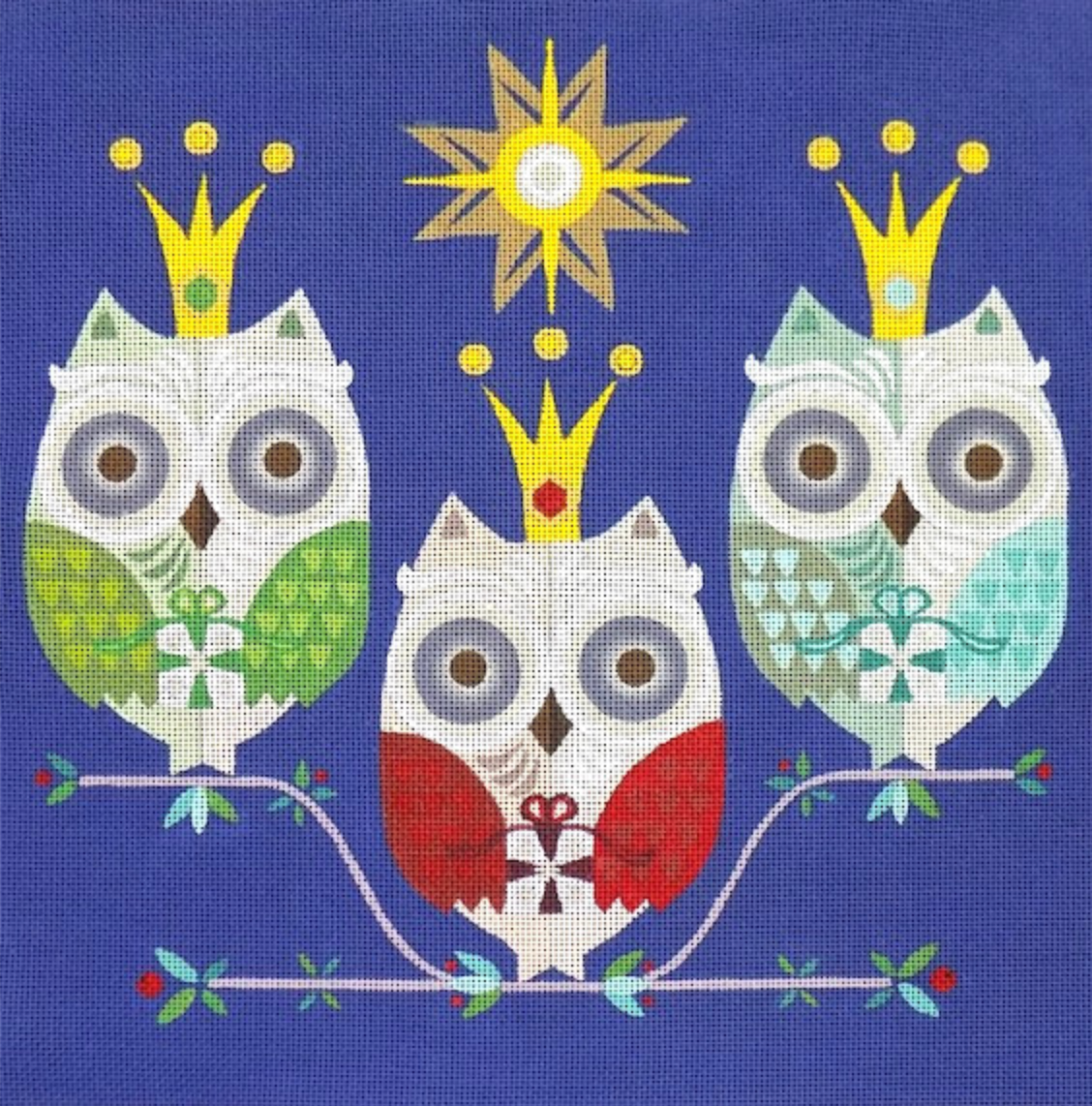 Love You More AS-01 Three Wise Owls 13 mesh