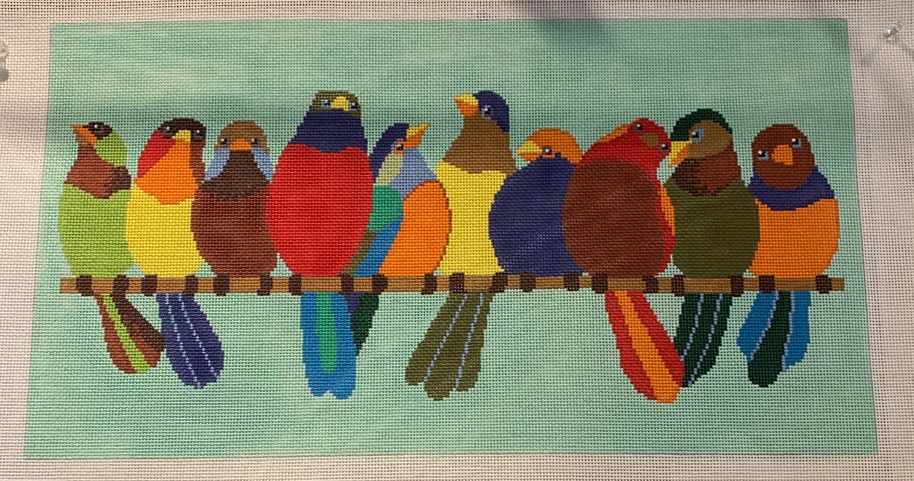 A Stitch In Time ASIT 015-13 Birds on a Branch