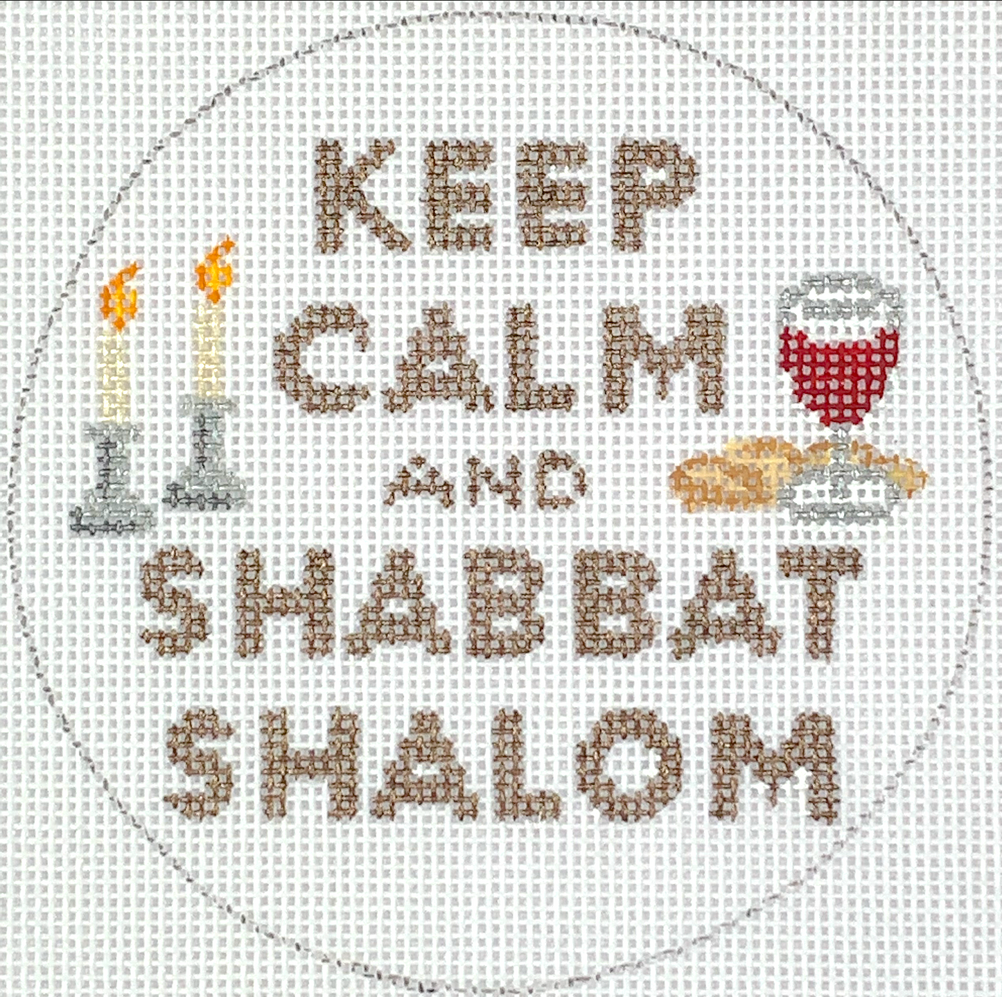 Kate Dickerson INSMC-77 Keep Calm and Shabbat Shalom