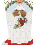 Melissa Shirley 2315 Bouquet Angel Stocking