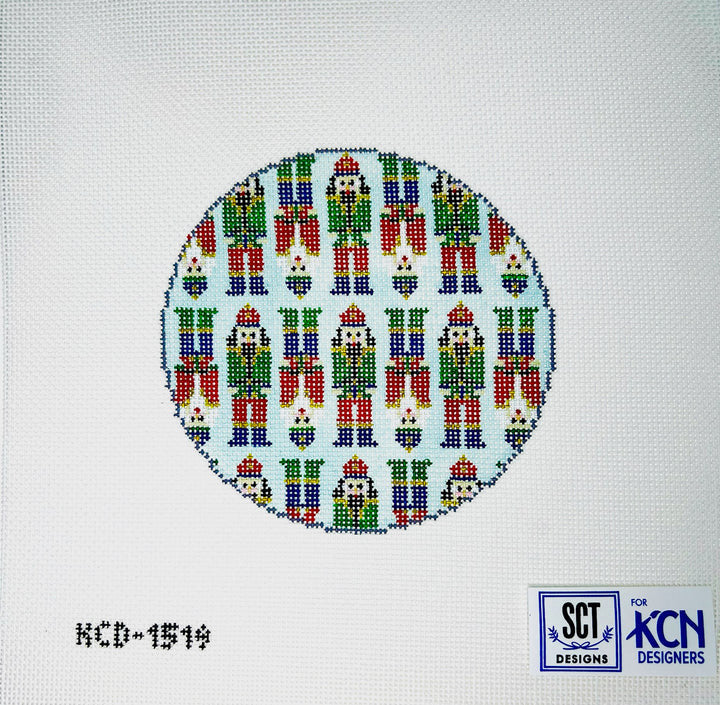 KCN KCD1519 Nutcracker Round with Blue Background