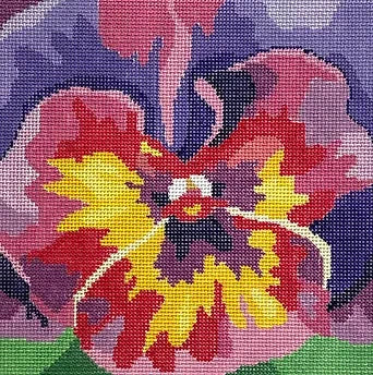 Jean Smith 55C Purple/Pink Pansy